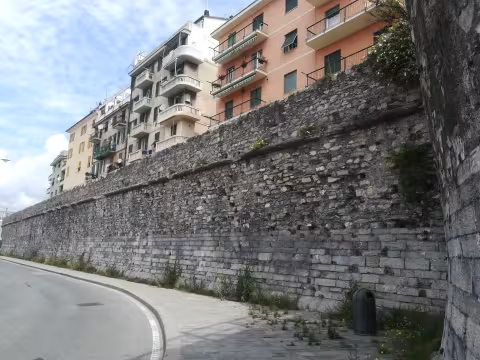 Mura della Malapaga: vista