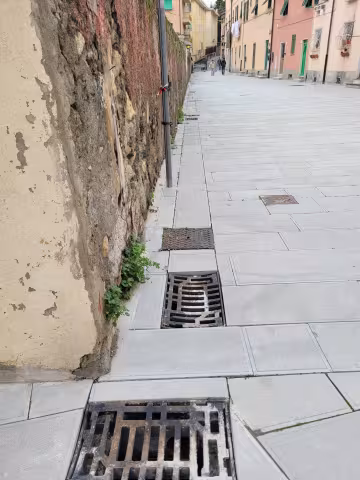 Via N.S. Assunta di Palmaro: pedonalizzazione di un tratto della via - PINQUA Pra'-Int. 2A