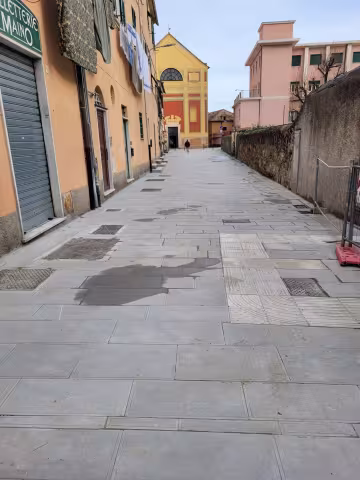 Via N.S. Assunta di Palmaro: pedonalizzazione di un tratto della via - PINQUA Pra'-Int. 2A