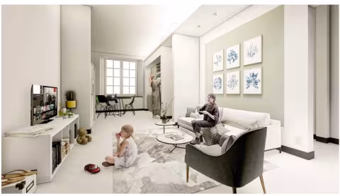 Vico Posta Vecchia: render interno