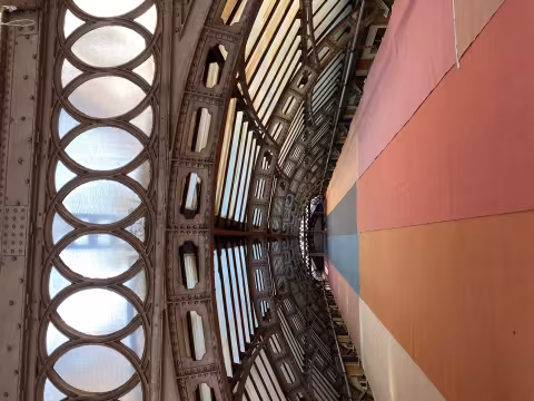 Galleria Mazzini Interventi di restauro, recupero e risanamento struttura di copertura, miglioramento microclima e arredo urbano: impalcato