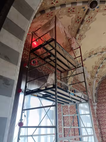 Castello D'Albertis: estrazione sali sala colombiana