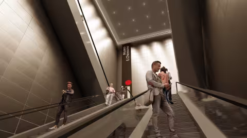 Linea metropolitana - completamento della stazione di Corvetto