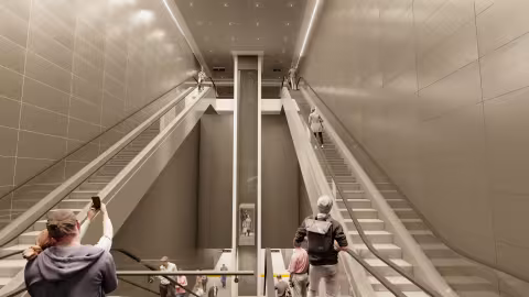 Linea metropolitana - completamento della stazione di Corvetto