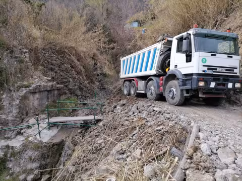 Fase di lavorazione tratto 1