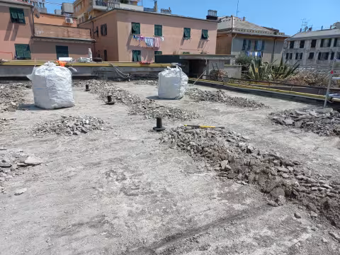 Centro Civico Buranello - Via Buranello 1: rifacimento copertura