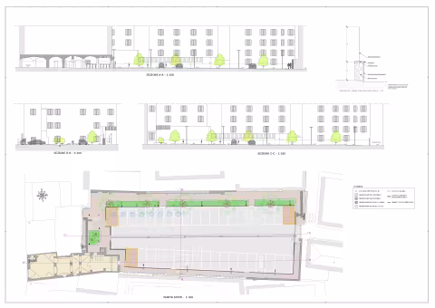 Edificio Via Felicita Noli civv. 24r-26r-28r: stato di progetto