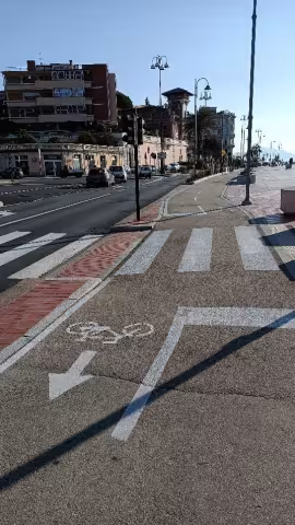Pista ciclabile di Corso Italia da Corso Marconi a Boccadasse, dell'impianto semaforico e di illuminazione pubblica, nonché delle opere ad essa connesse