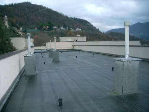 Edificio scolastico Cà di Ventura, Via San Felice 19: manutenzione e messa in sicurezza - Copertura ala ovest