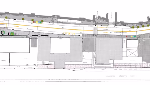 Via Sampierdarena: riqualificazione e realizzazione percorso ciclabile