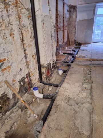 Casa della solidarietà (Massoero), Via del Molo 13: completamento asilo notturno, spazi co-working, residenze sociali, spazi comuni, locali deposito; rifacimento copertura e restauro facciate Corpo B - Predisposizione impianti
