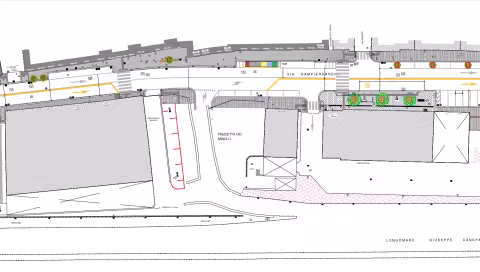 Via Sampierdarena: riqualificazione e realizzazione percorso ciclabile