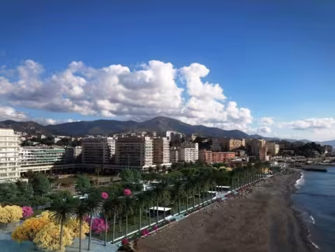 Waterfront di Levante: recupero - Piazzale Kennedy: render
