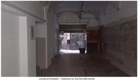 Via di San Bernardo: stato di fatto