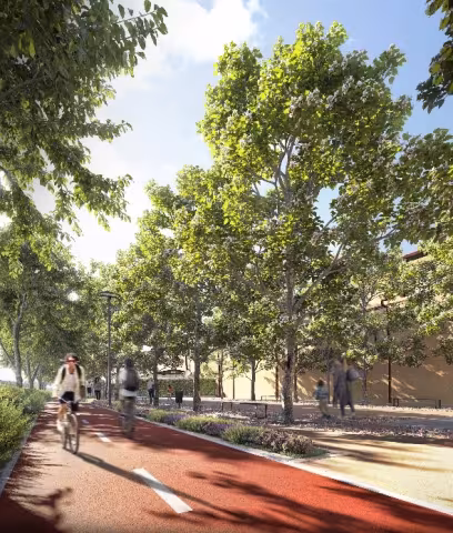 Lungomare Canepa: render