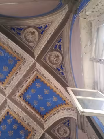 Recupero di Palazzo Carpaneto: dettaglio volte