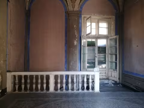 Recupero di Palazzo Carpaneto: vano di accesso al piano nobile
