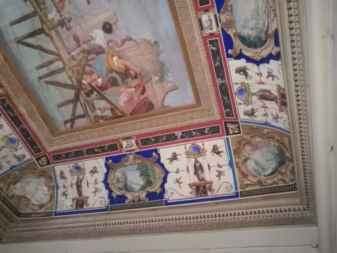 Recupero di Palazzo Carpaneto: volte affrescate piano nobile