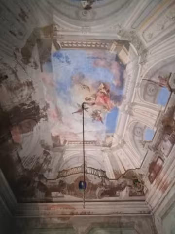 Recupero di Palazzo Carpaneto: volte dipinte