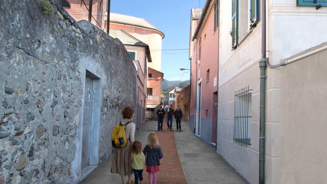 Centro storico di Pra' Palmaro: completamento della riqualificazione degli spazi pubblici