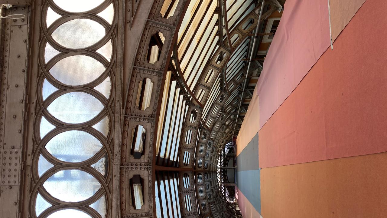 Galleria Mazzini Interventi di restauro, recupero e risanamento struttura di copertura, miglioramento microclima e arredo urbano: impalcato
