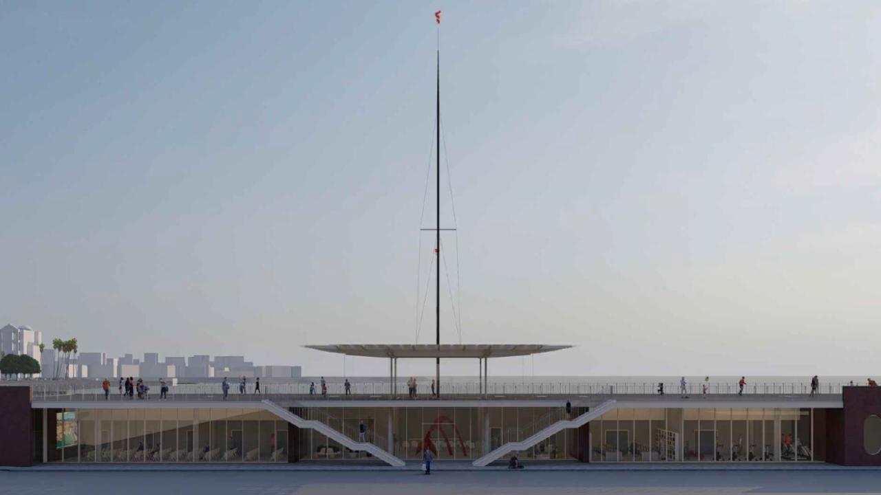 Casa della Vela: render