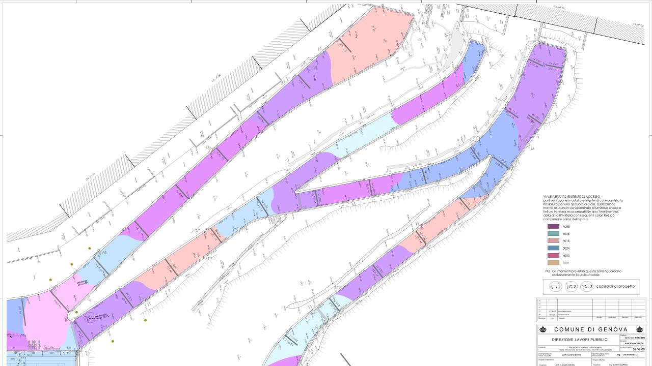 Quartiere di edilizia sociale di Via Novella: riqualificazione di spazi pubblici ad uso sportivo e riforestazione di aree boschive a margine del quartiere - Tavola Grafica