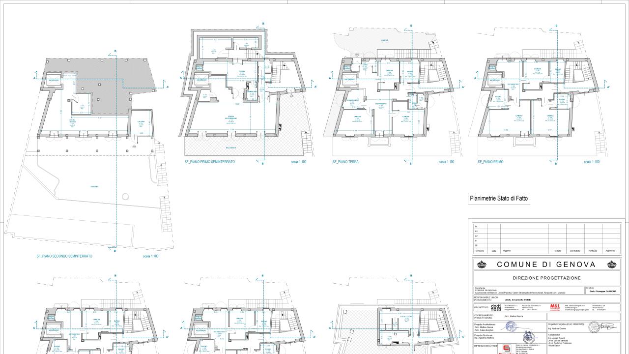 Povertà estrema- Housing First: planimetrie_ARC.T.01
