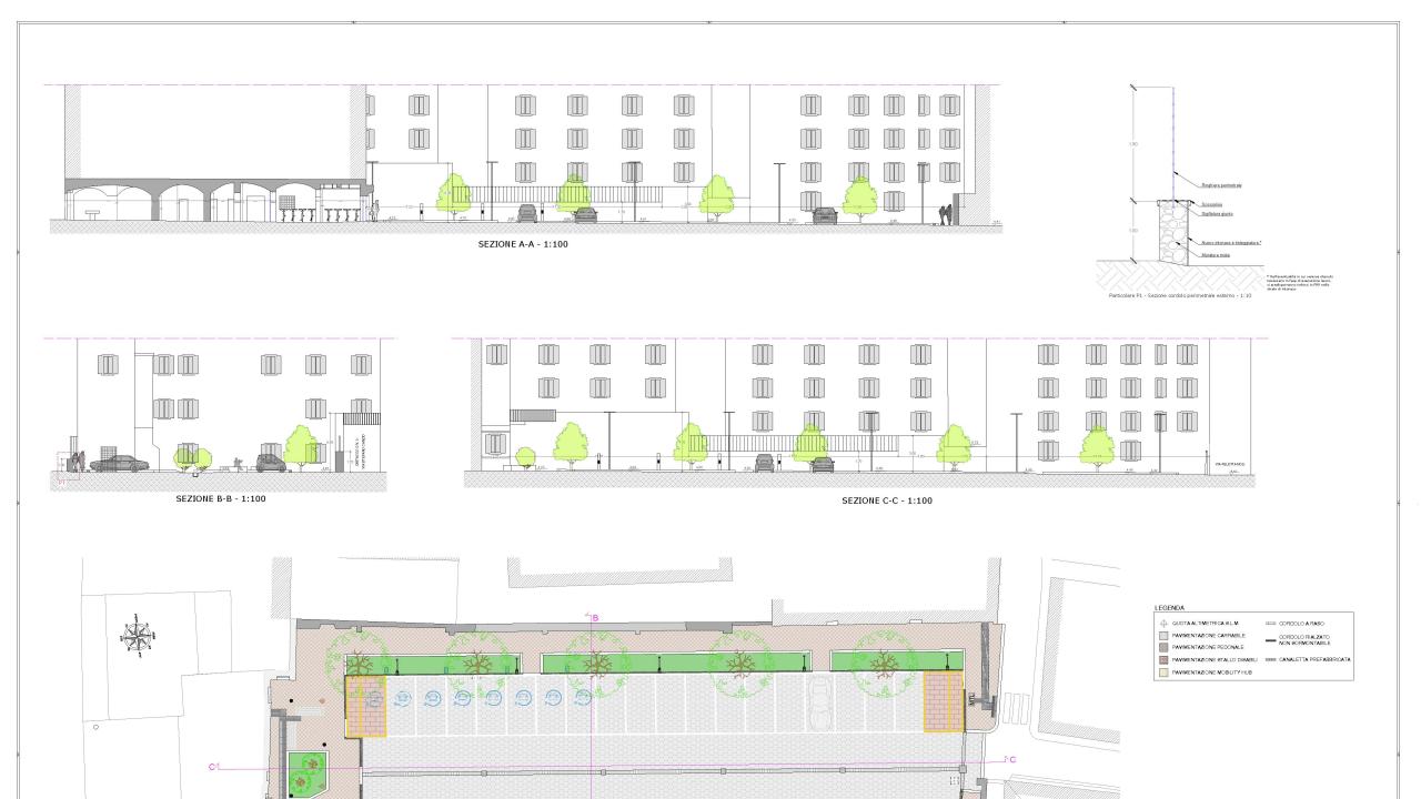 Edificio Via Felicita Noli civv. 24r-26r-28r: stato di progetto