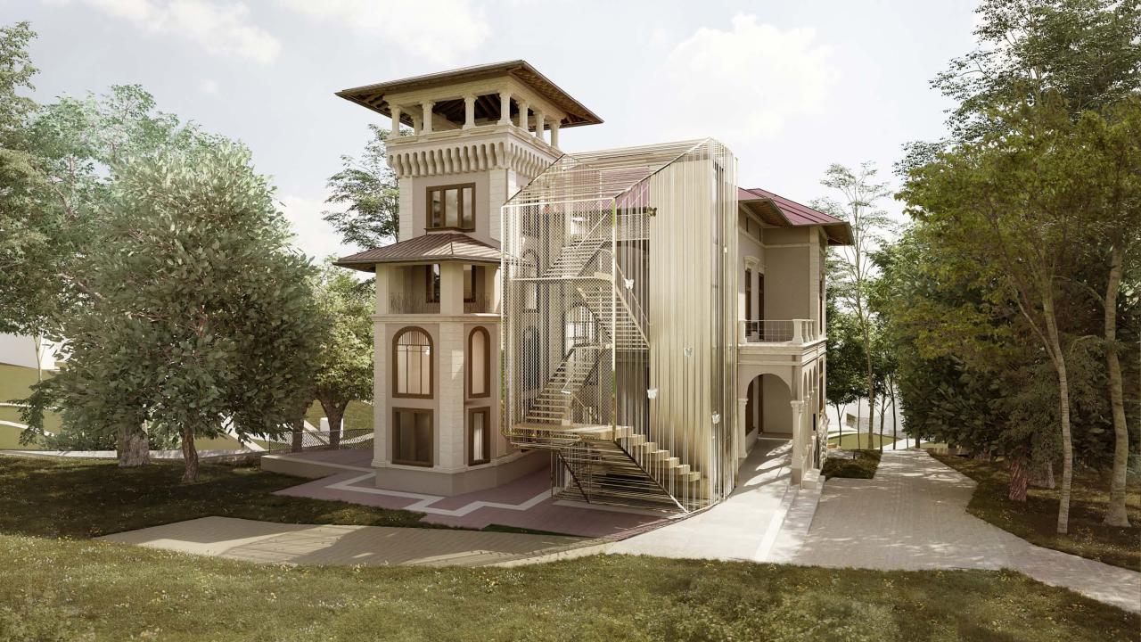 Villa Gruber, Corso Solferino 29: realizzazione nuovo asilo nido in palazzina liberty