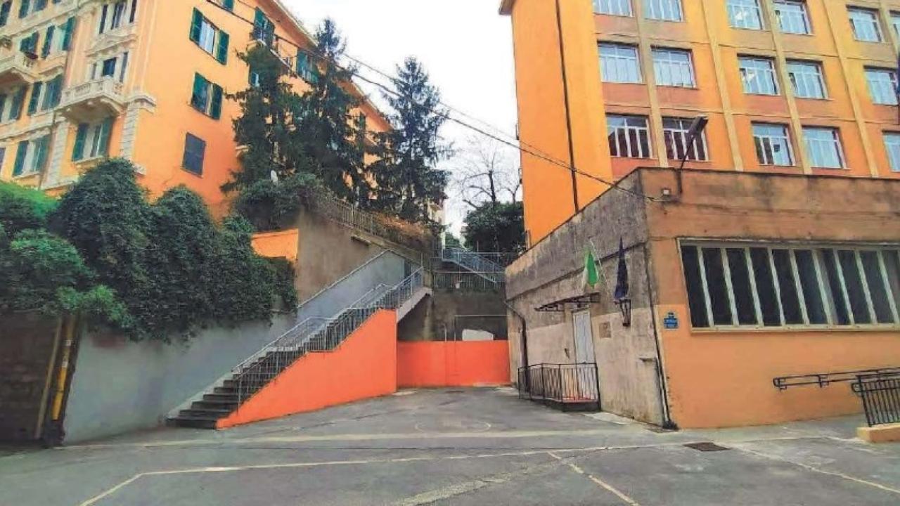 Scuola d’infanzia Albaro: vista esterna