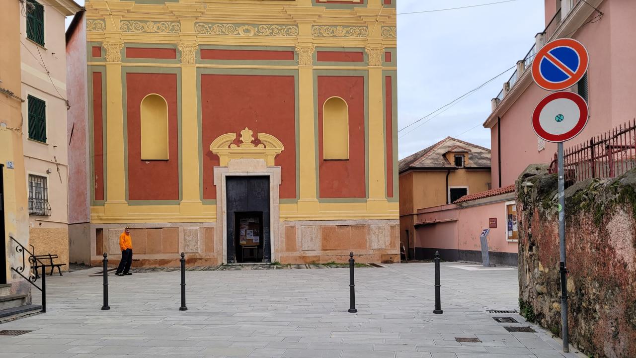 Via N.S. Assunta di Palmaro: pedonalizzazione di un tratto della via - PINQUA Pra'-Int. 2A