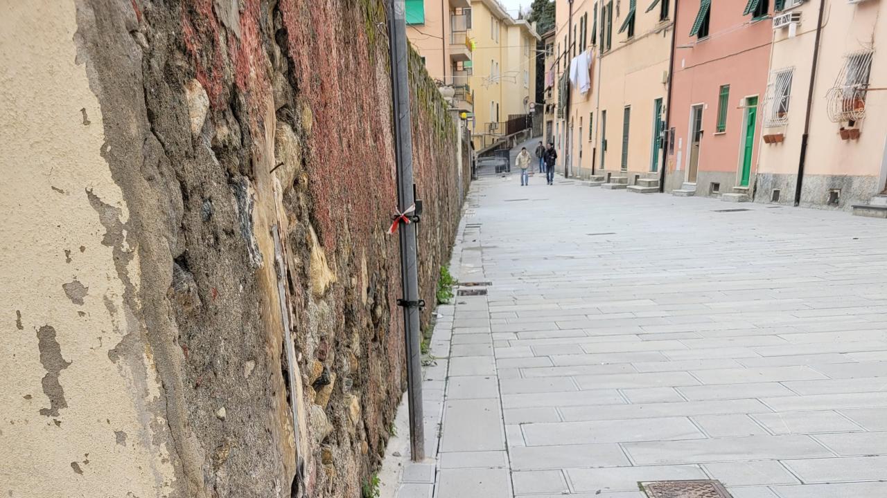 Via N.S. Assunta di Palmaro: pedonalizzazione di un tratto della via - PINQUA Pra'-Int. 2A