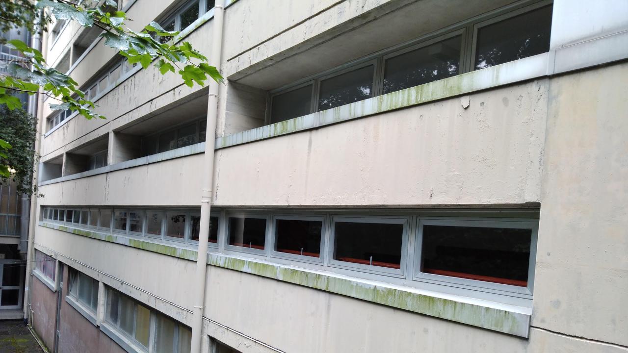 Edificio scolastico Cà di Ventura, Via San Felice 19: manutenzione e messa in sicurezza -Prospetto nord ala ovest