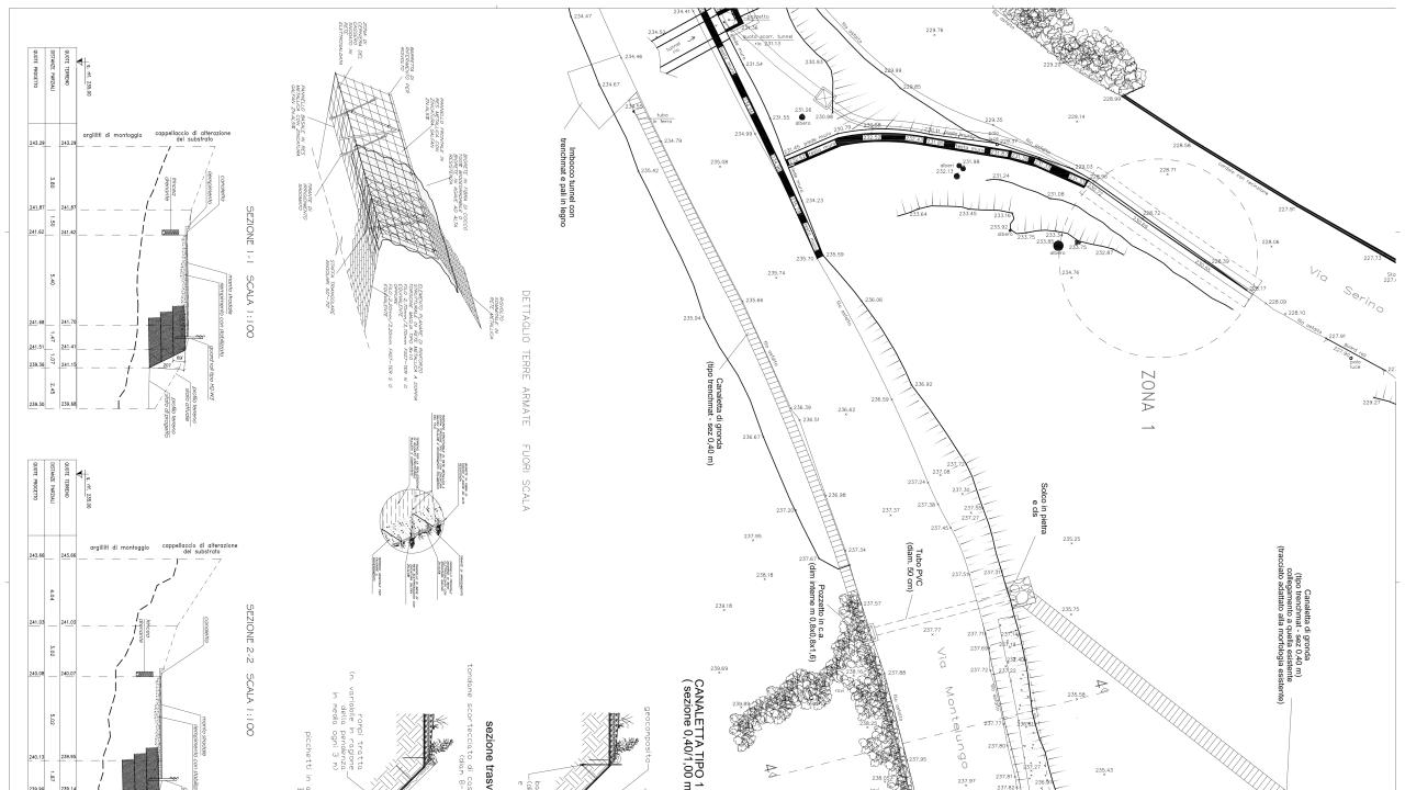 Riassetto idrogeologico e consolidamento della strada tra S. Eusebio e Bavari, Via Montelungo-Via Serino, nel bacino del Torrente Bisagno_zona 2