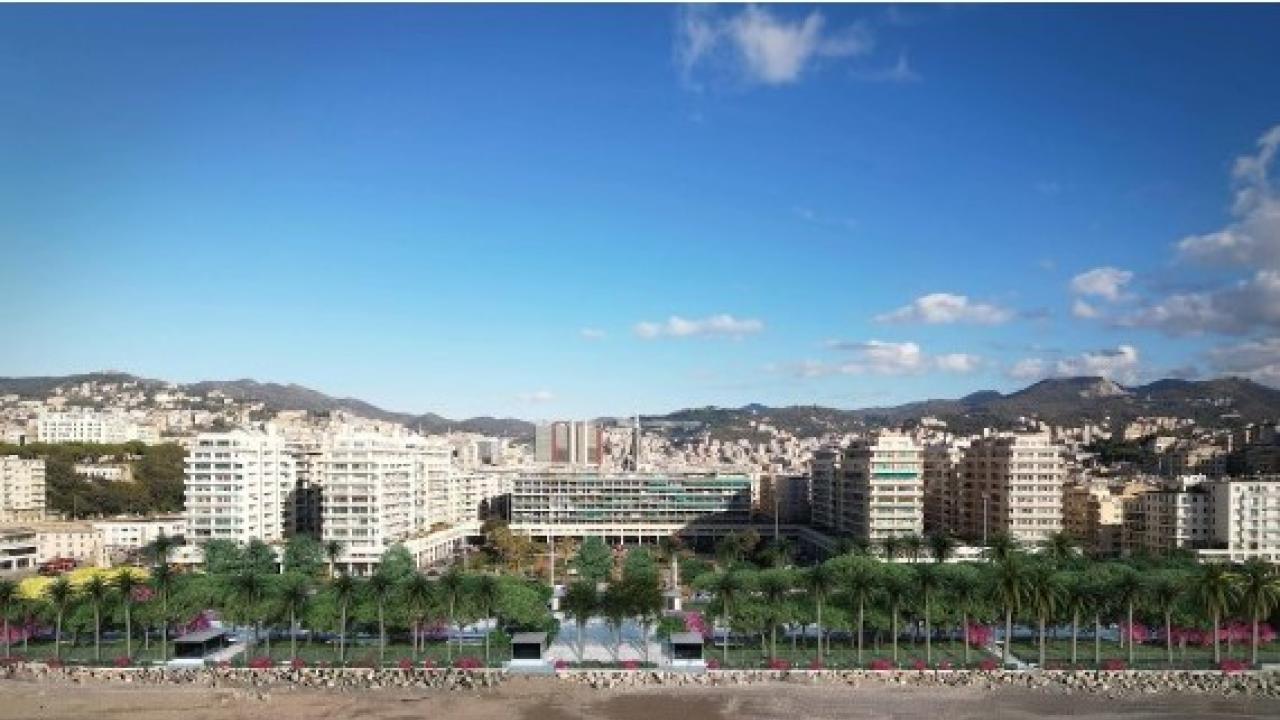 Waterfront di Levante: recupero - Piazzale Kennedy: render