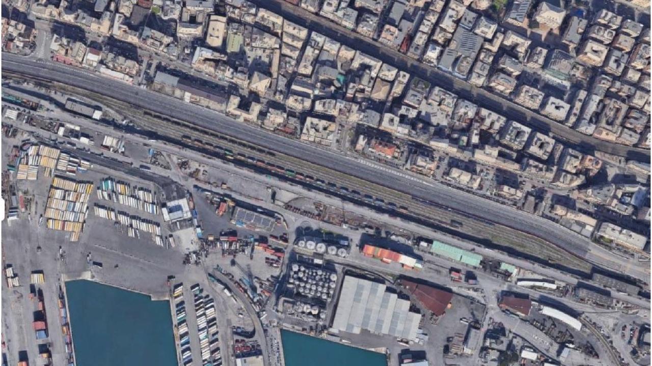 Lungomare Canepa: localizzazione