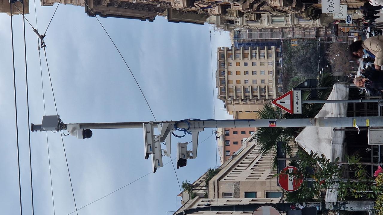 Installazione di portali per il controllo accessi e stazionamento veicoli nel Centro Storico