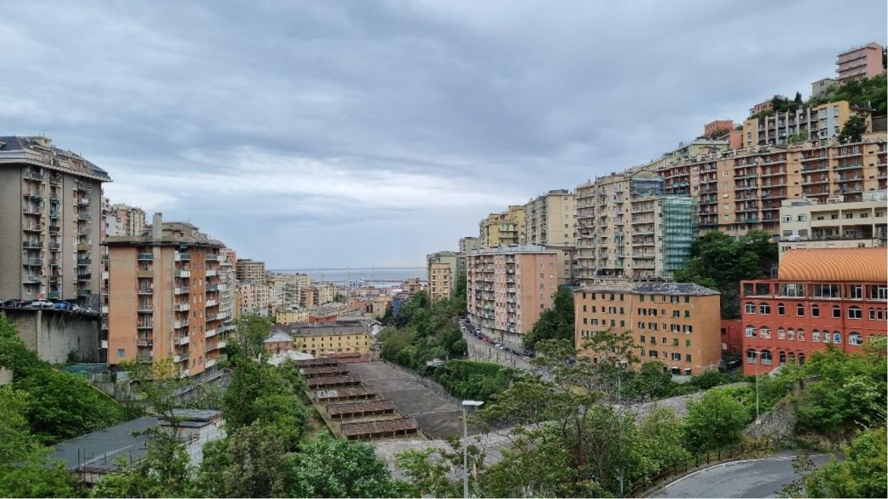 Funivia vista tracciato tratto
