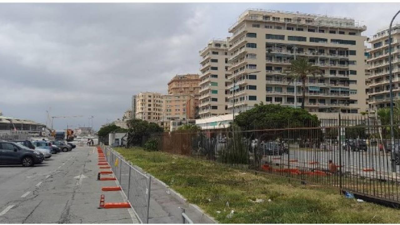 Waterfront di Levante: recupero - Piazzale Kennedy: viste stato di fatto