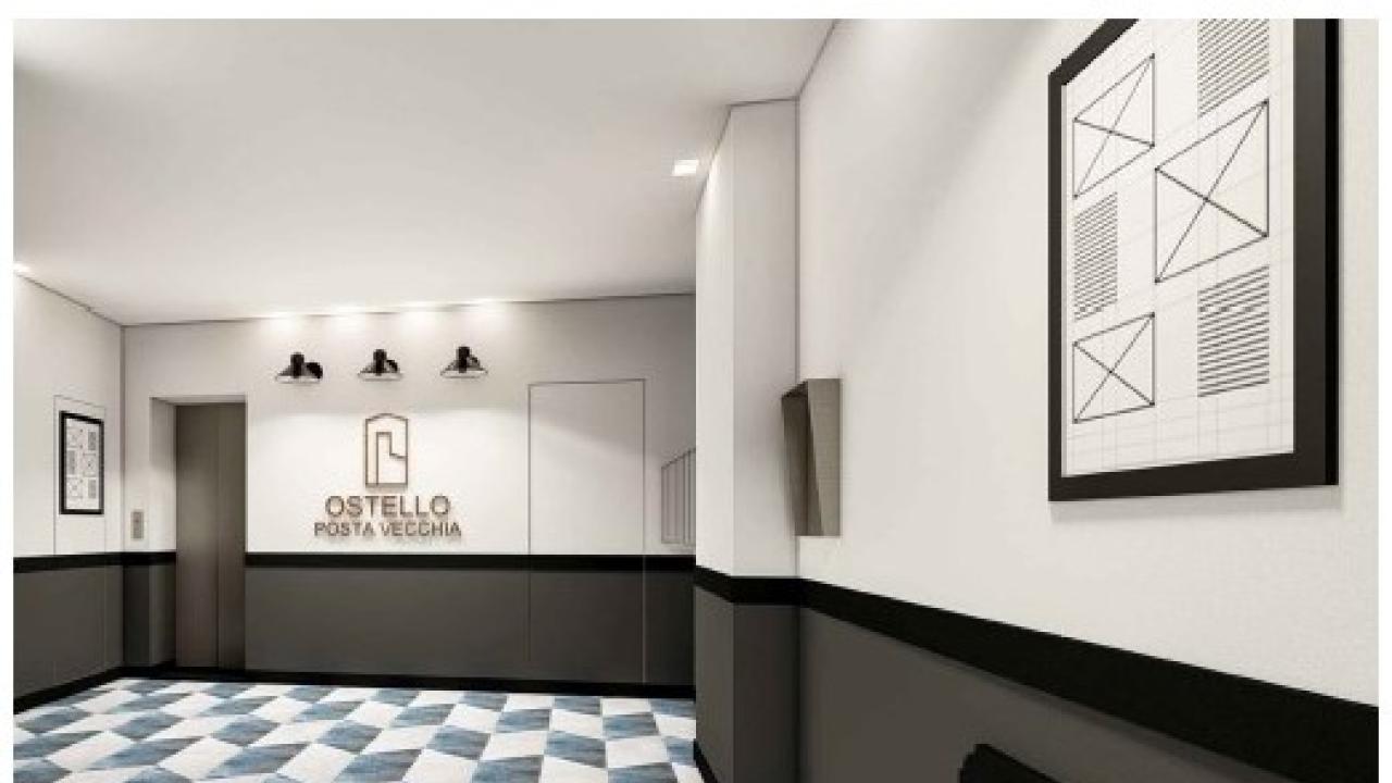 Vico Posta Vecchia: render atrio