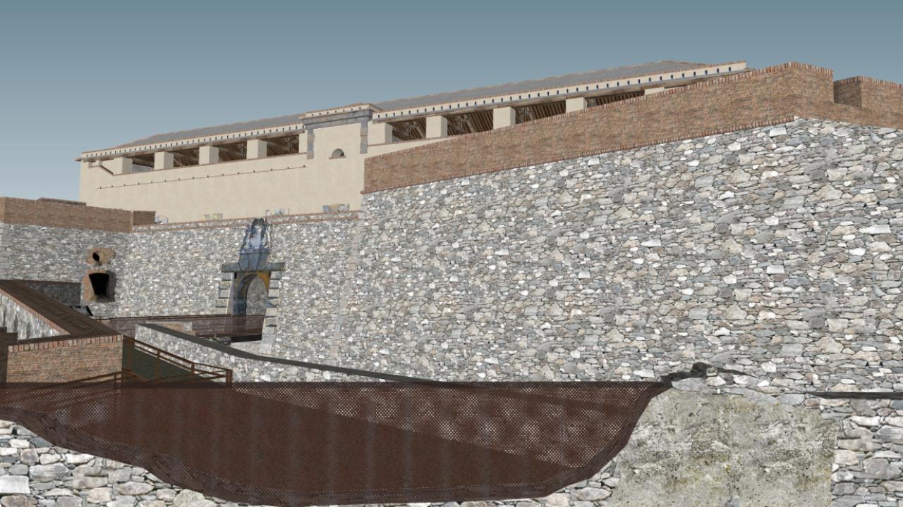 Restauro e valorizzazione del Sistema dei Forti e della Cinta Muraria: Forte Santa Tecla