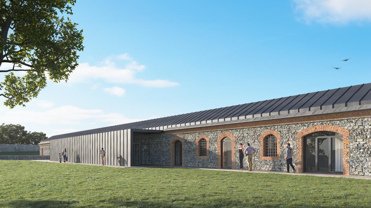 Forte Tenaglia render 1