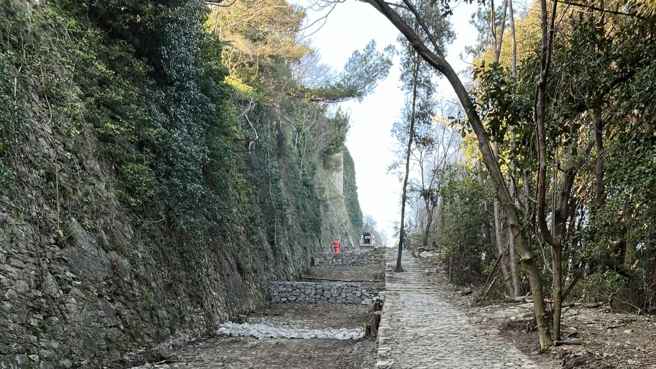 Restauro e valorizzazione del Sistema dei Forti e della Cinta Muraria: Percorrenze storiche pedonali associate al Sistema dei Forti
