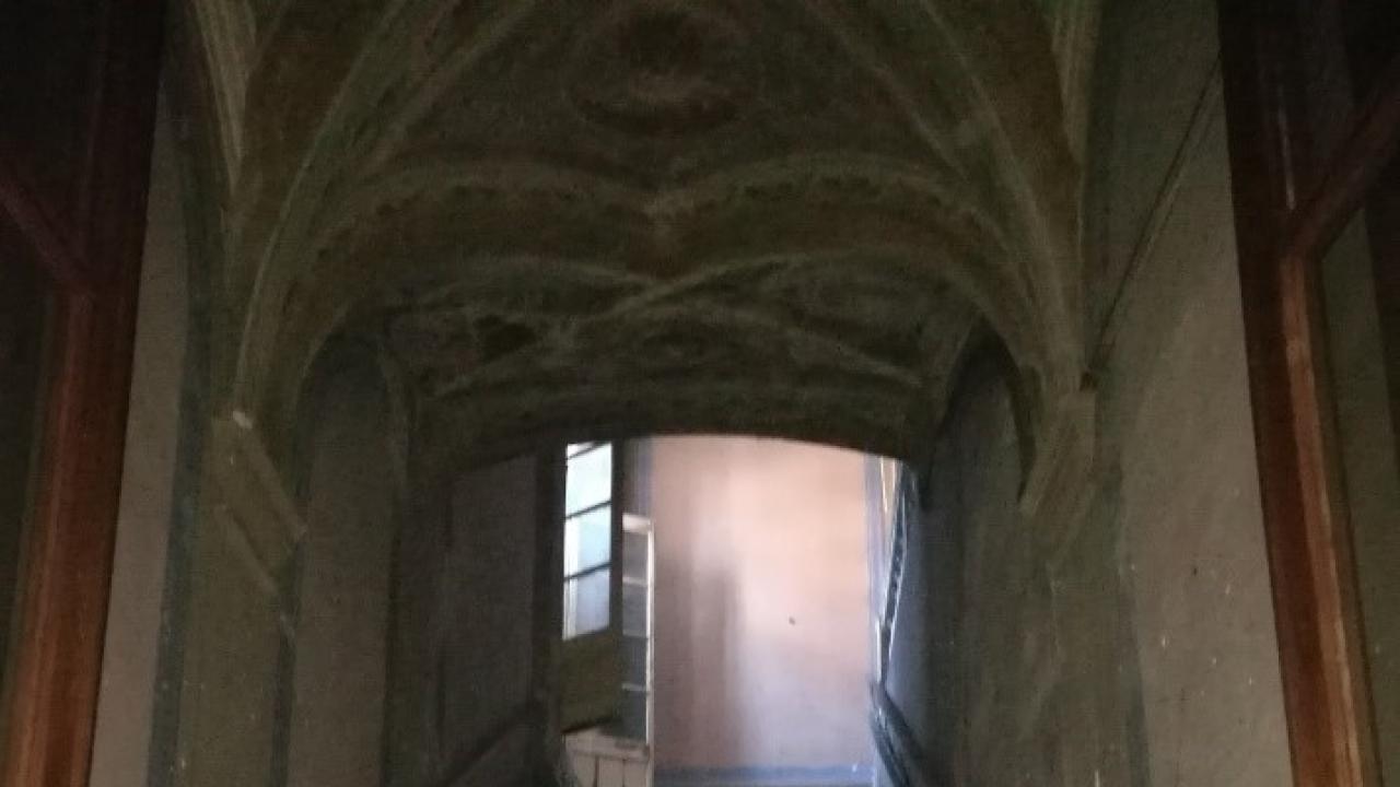 Recupero di Palazzo Carpaneto: scalone interno