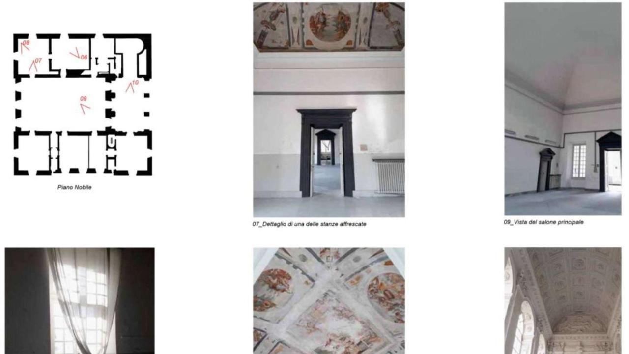 Documentazione fotografica: riqualificazione dell'immobile Palazzo Grimaldi detto La Fortezza - Via Palazzo della Fortezza 14