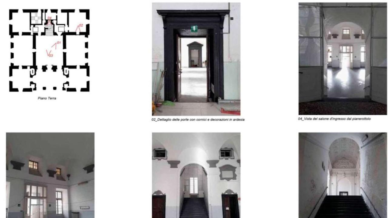 Documentazione fotografica: riqualificazione dell'immobile Palazzo Grimaldi detto La Fortezza - Via Palazzo della Fortezza 14